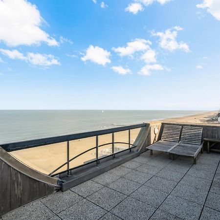 Penthouse App Met Imposant & Eindeloos Zeezicht Lejlighed Middelkerke Eksteriør billede