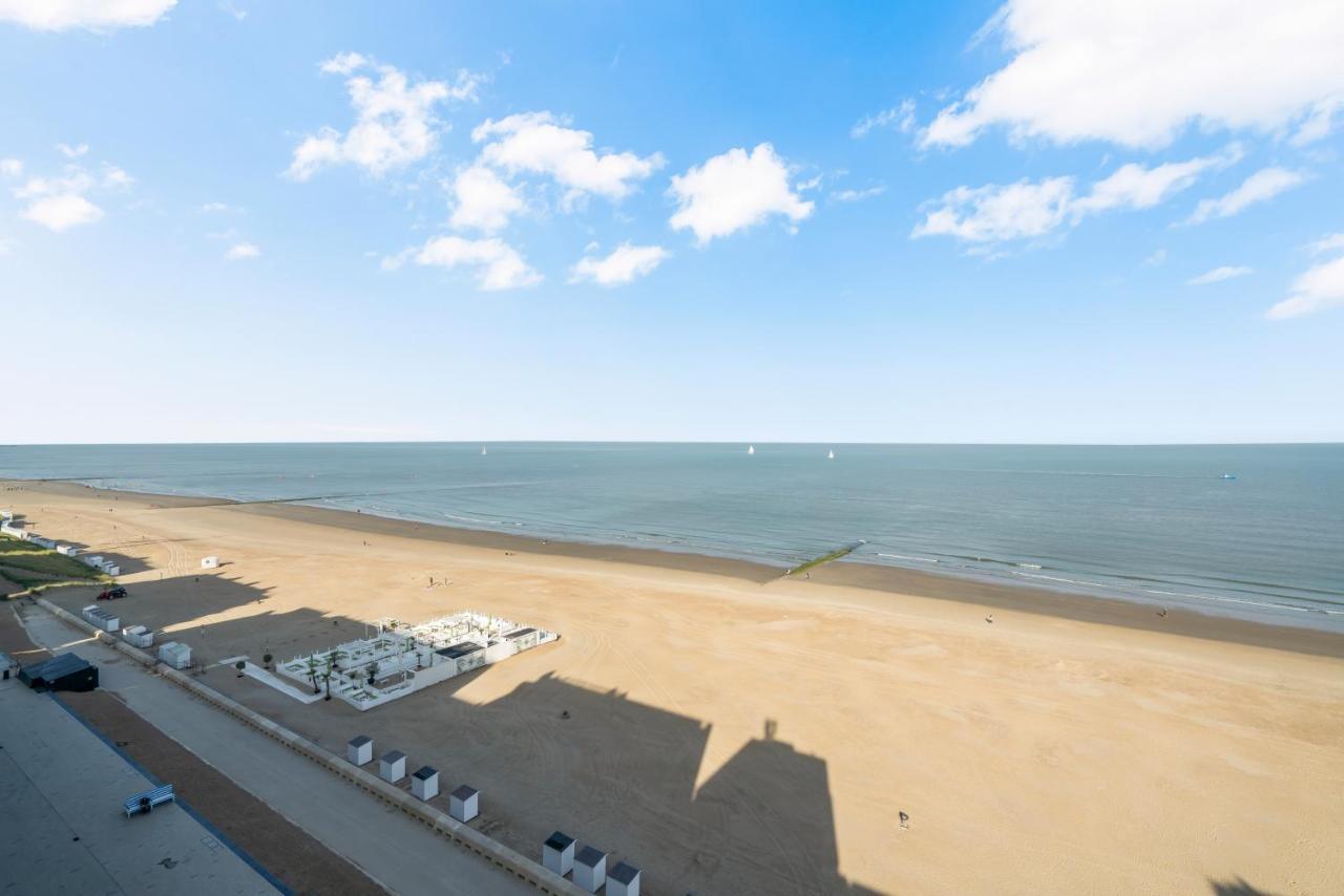 Penthouse App Met Imposant & Eindeloos Zeezicht Lejlighed Middelkerke Eksteriør billede