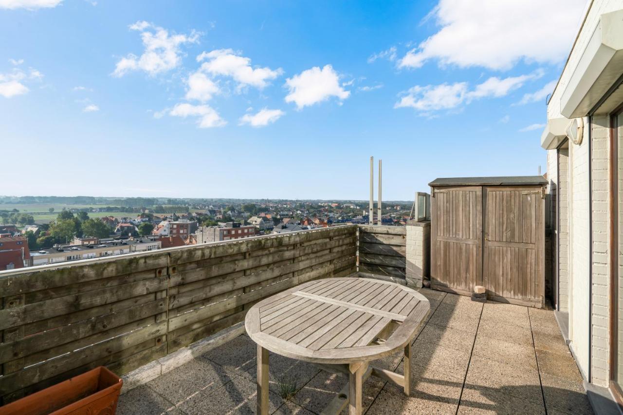 Penthouse App Met Imposant & Eindeloos Zeezicht Lejlighed Middelkerke Eksteriør billede