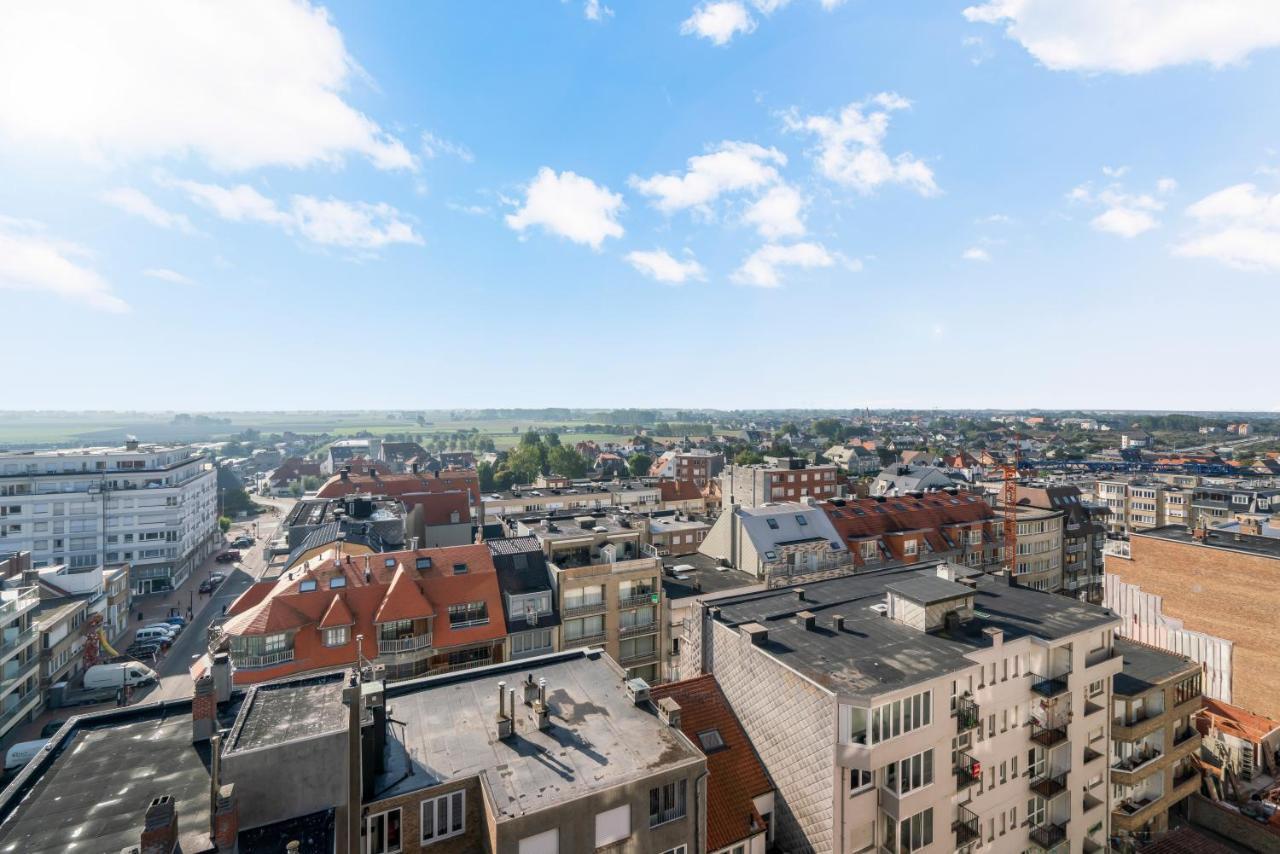 Penthouse App Met Imposant & Eindeloos Zeezicht Lejlighed Middelkerke Eksteriør billede